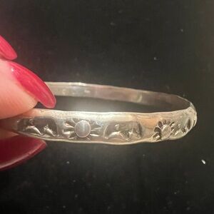 TAXCO 925 STERLING SILVER BANGLE BRACELET